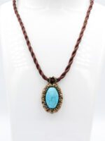 Turkuaz Doğal Taş Hürrem Takı Seti - Görsel 3