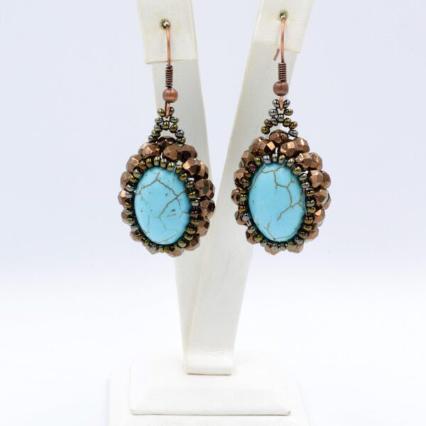 Firüze Taşlı Hürrem Küpe