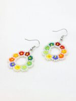 Rengarenk Çiçeğim Küpe - Görsel 2