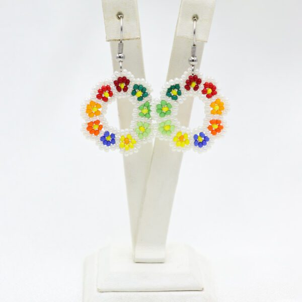 Rengarenk Çiçeğim Küpe