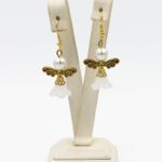 İncili Melek Küpe (Kapama Seçenekli)