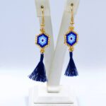 Nazar Motifli Miyuki Küpe