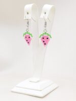 Karpuz Dilimi Miyuki Küpe - Görsel 2