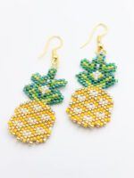 Ananaslı Miyuki Küpe - Görsel 2