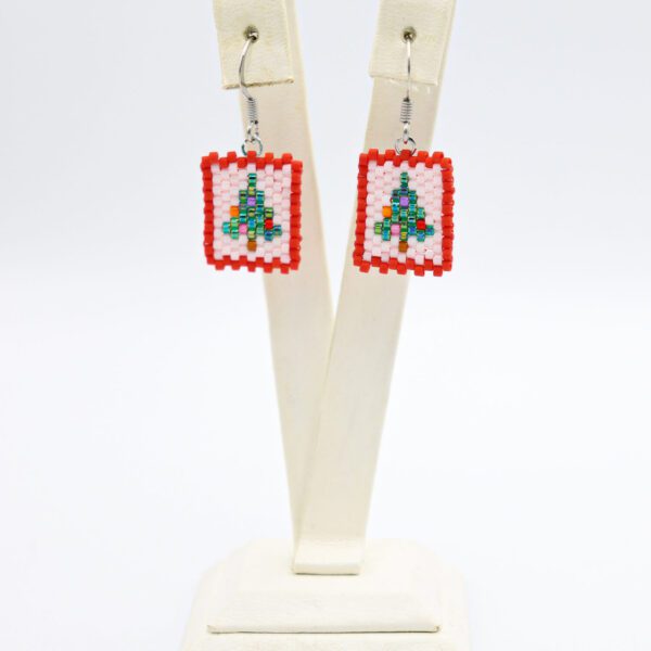 Yılbaşı Ağacı Miyuki Küpe