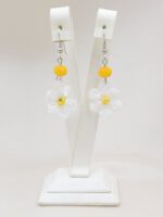 Papatya Tığ İşi Küpe