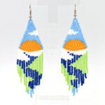 Gün Batımı Saçak Küpe