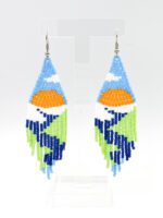 Gün Batımı Saçak Küpe