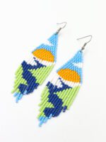 Gün Batımı Saçak Küpe - Görsel 2