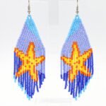 Deniz Yıldızı Saçak Küpe