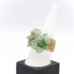 Kırık Taşlı Yeşil Yüzük