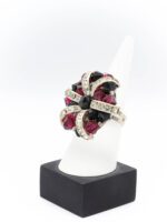 Rondelalı Kristalli Yüzük