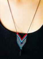 Çift Katlı Miyuki Kolye