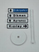 Kızılay Tabelası Masa Süsü - Viral Ankara Akımı Masanızda - Görsel 5