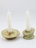 Yaldızlı Gestalt 2'li Şamdan Mumluk + 2 Adet Mum (Seçenekli) - Görsel 8