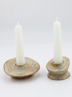 Yaldızlı Gestalt 2'li Şamdan Mumluk + 2 Adet Mum (Seçenekli) - Görsel 4